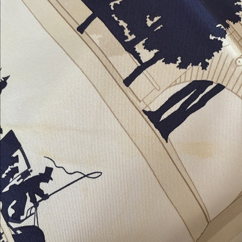 Hermes Les Ponts de Paris Silk Scarf - Picture 6 of 7